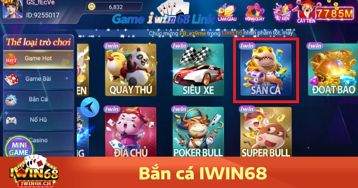 Tại sao nên chơi Bắn cá Iwin68?