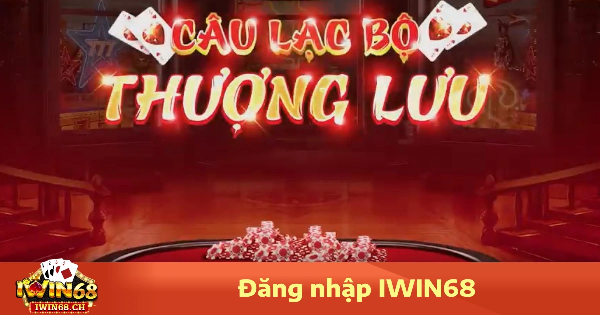 Cách xử lý lỗi đăng nhập Iwin68